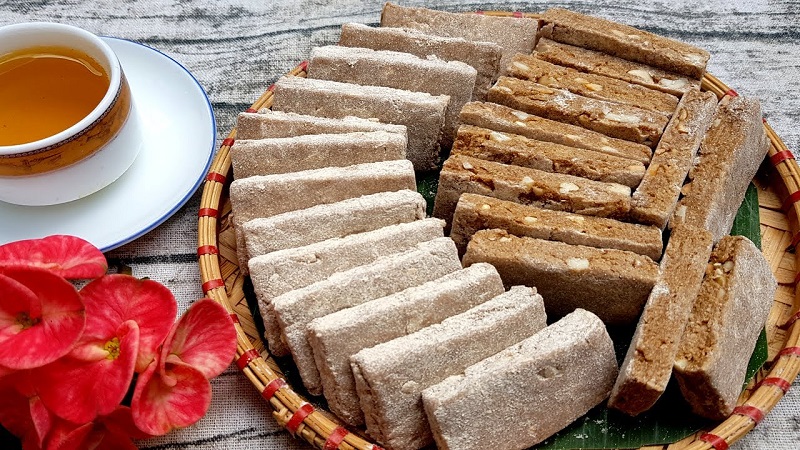 Bánh chè lam - đặc sản Hà Nội làm quà